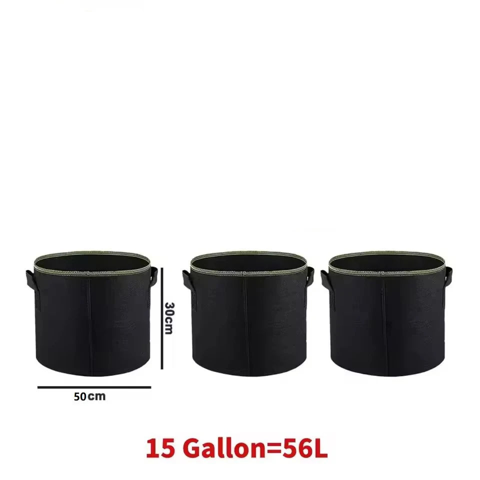 GrowPro™ Garden Bags 🌱🪴 – Strong, Breathable & Reusable