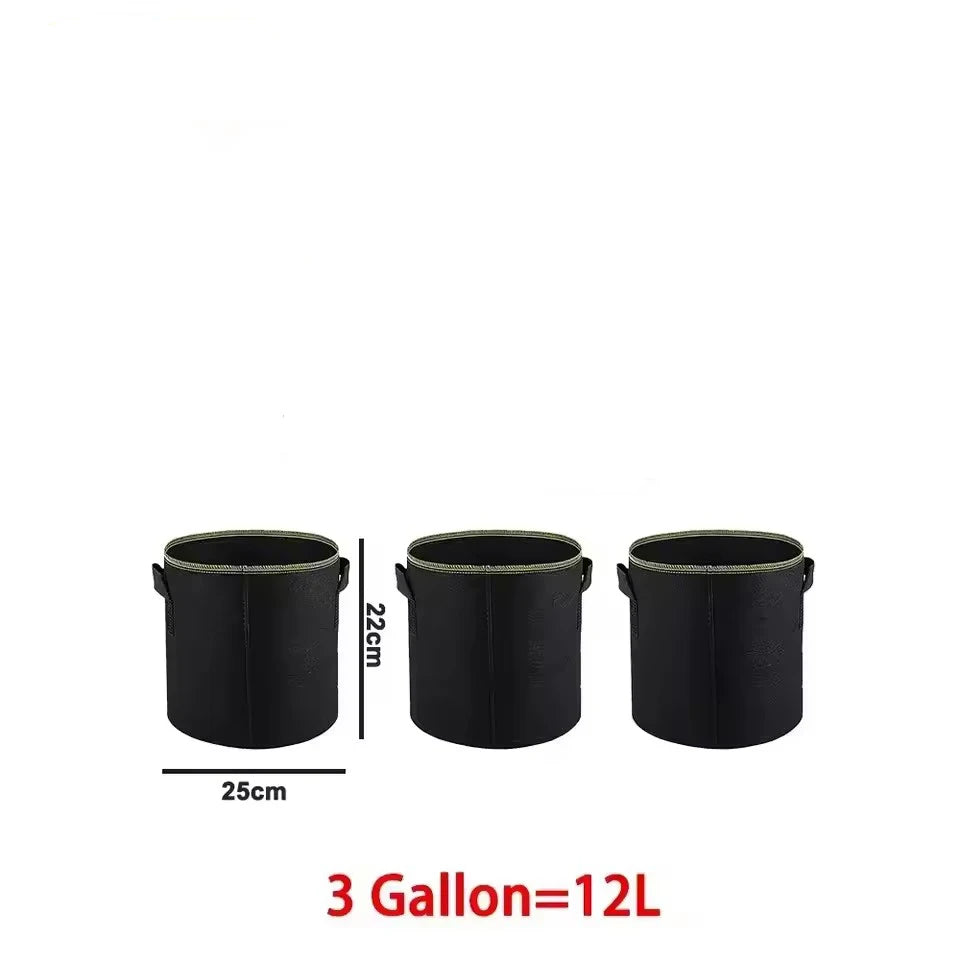 GrowPro™ Garden Bags 🌱🪴 – Strong, Breathable & Reusable