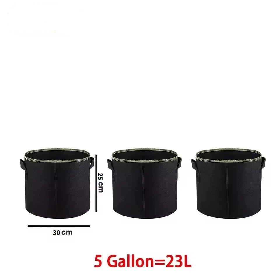GrowPro™ Garden Bags 🌱🪴 – Strong, Breathable & Reusable