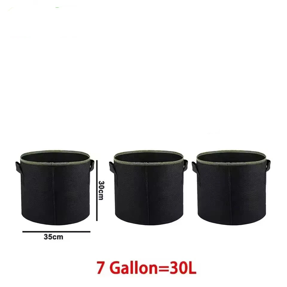 GrowPro™ Garden Bags 🌱🪴 – Strong, Breathable & Reusable