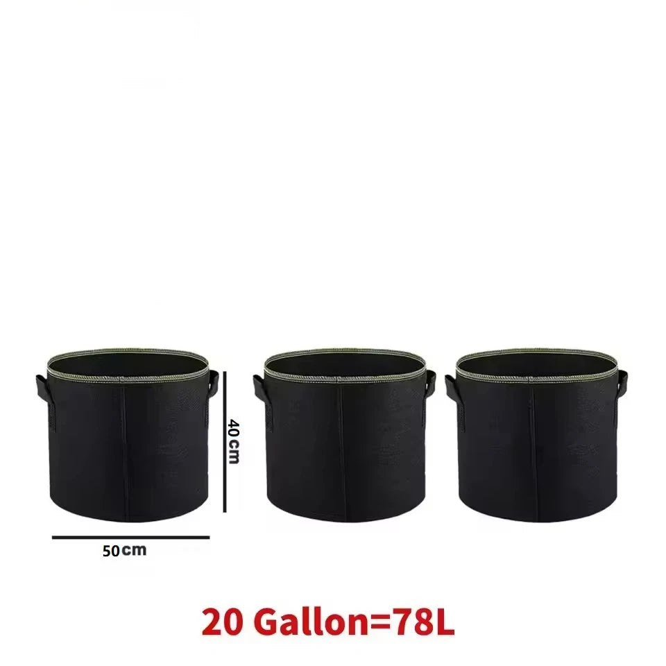 GrowPro™ Garden Bags 🌱🪴 – Strong, Breathable & Reusable