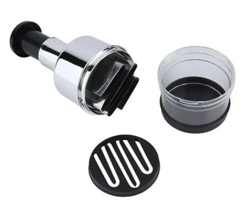 SliceVault™ Quick-Push Hand Chopper & Storage Container